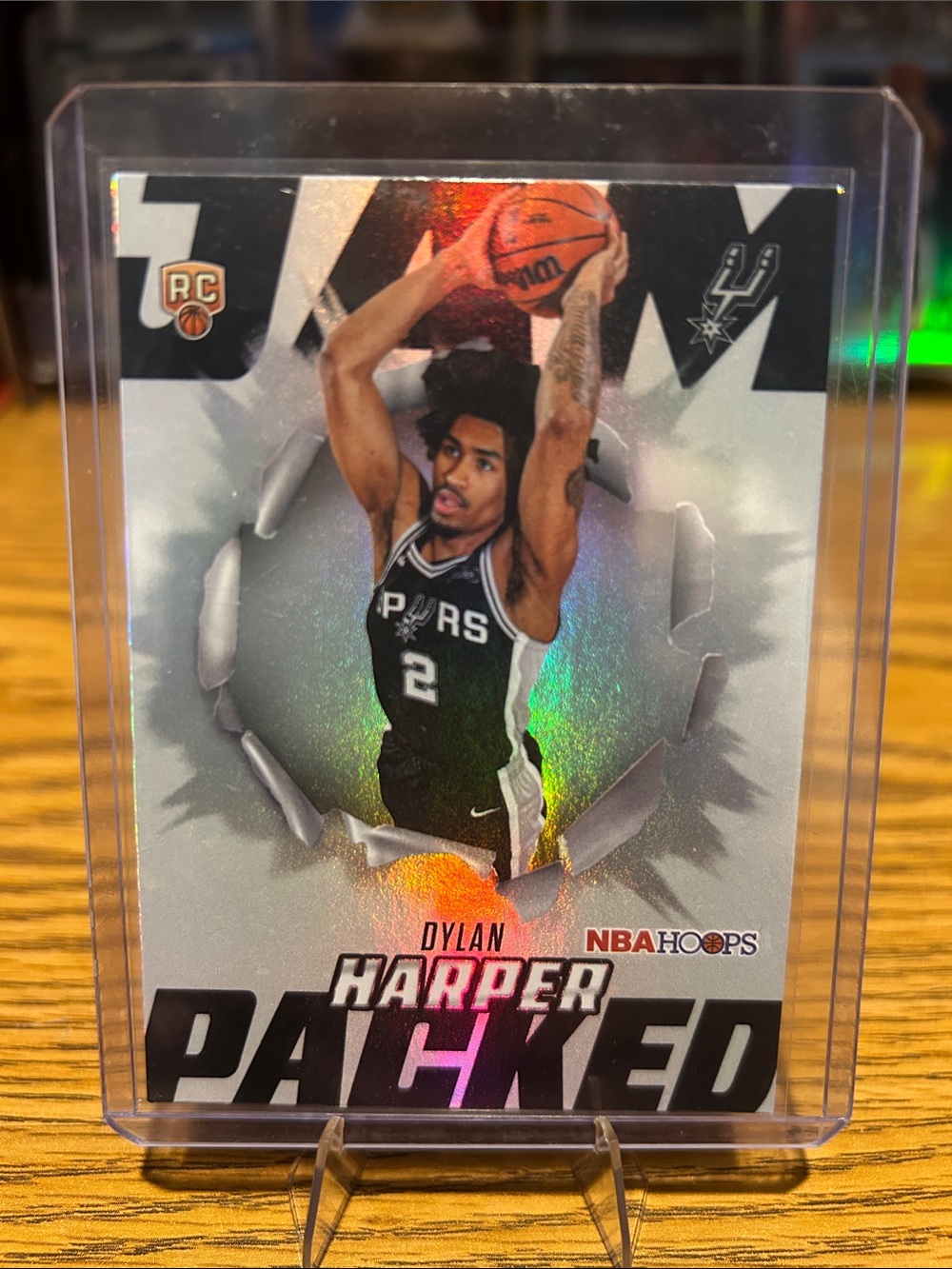 Dylan Harper NBA Hoops Rookie Card - San Antonio Spurs